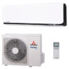 Mitsubishi Heavy Wand single-split SRK20ZSX-WFB 2,0 kW Zwart/wit incl. wifi-module